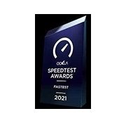 Ookla speedtest award