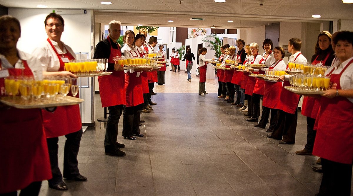 Feestelijk onthaal
