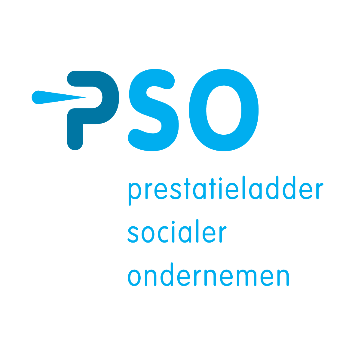 Logo pso prestatieladder keurmerk sociaal ondernemen