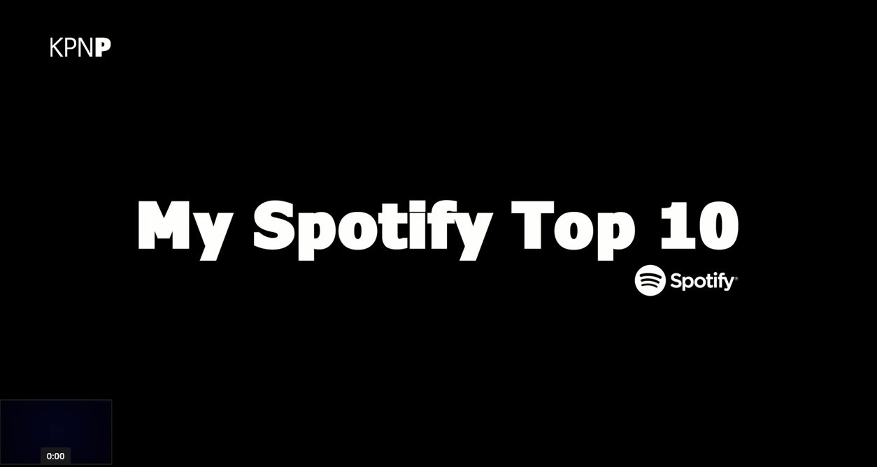 Spotifytop10 Video